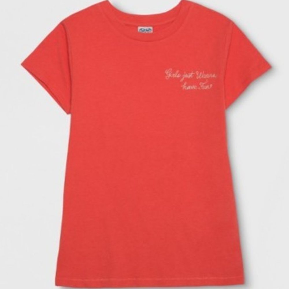 Girls Just Wanna Have Fun shirt Junk Food Women's